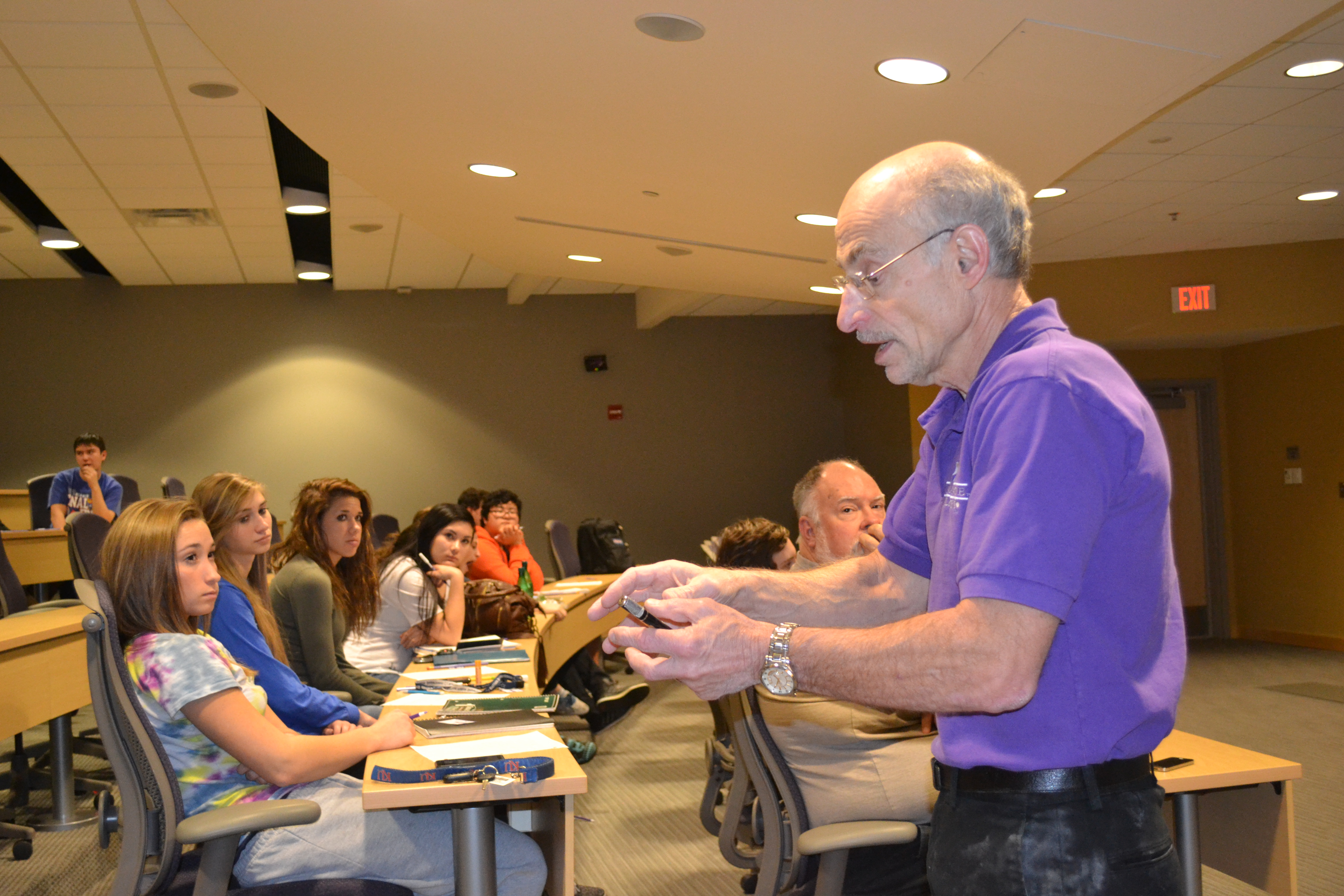 Sorenson lectures at K-State Olathe