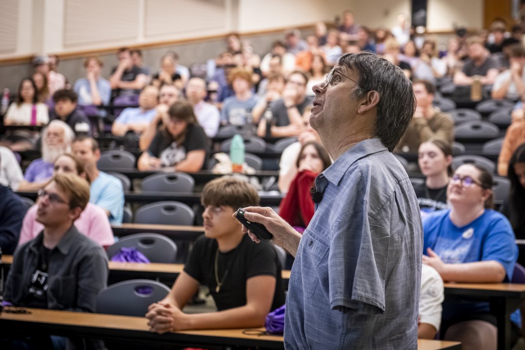 Eric Cornell delivers the 2026 Peterson lecture