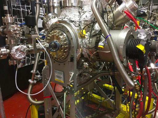 Figure 3: Chamber used to collect data at the Advanced Light Source at Berkeley National Lab.