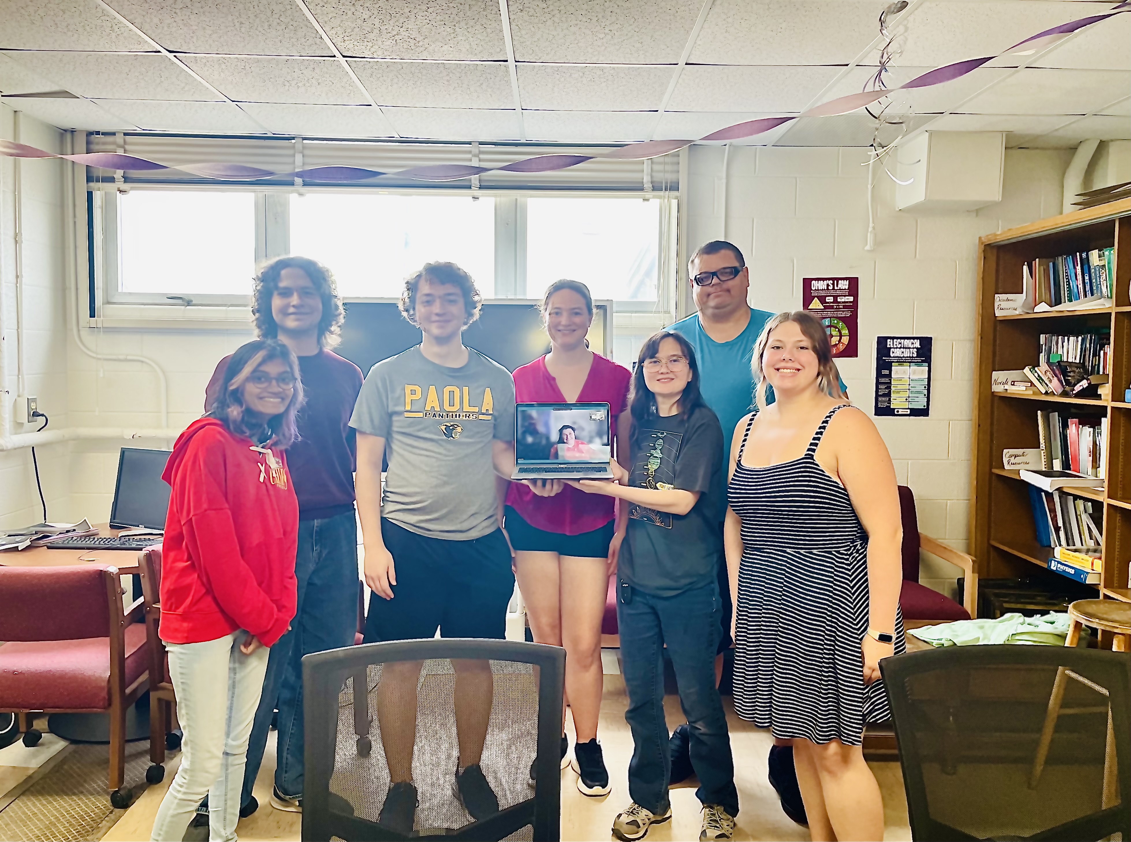 2025-26 Physics Club Officers