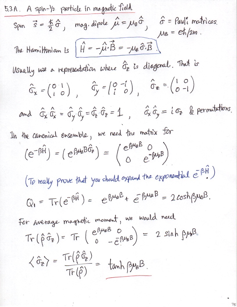 Statistical Mechanics, KSU Physics